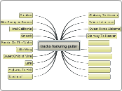 tracks featuring guitar - Mind Map