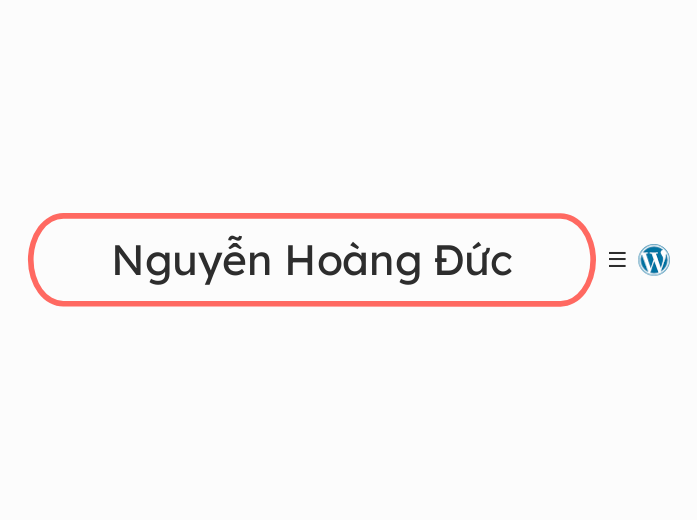 Nguyễn Hoàng Đức - Mind Map