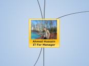 Ahmed Hussain
IT For Manager - Mind Map