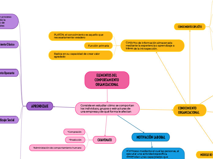 ELEMENTOS DEL COMPORTAMIENTO ORGANIZACIONAL