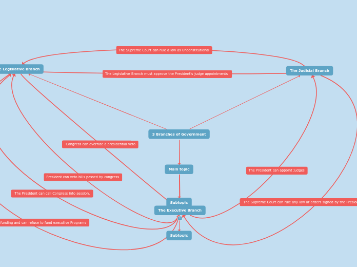 3 Branches of Government 