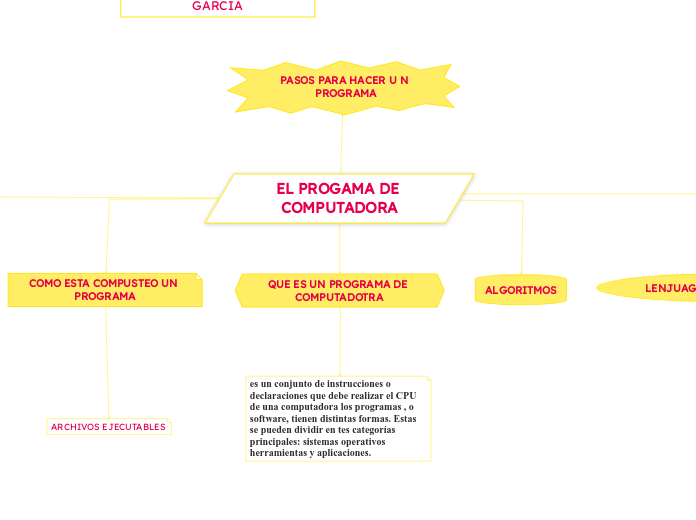 EL PROGAMA DE COMPUTADORA