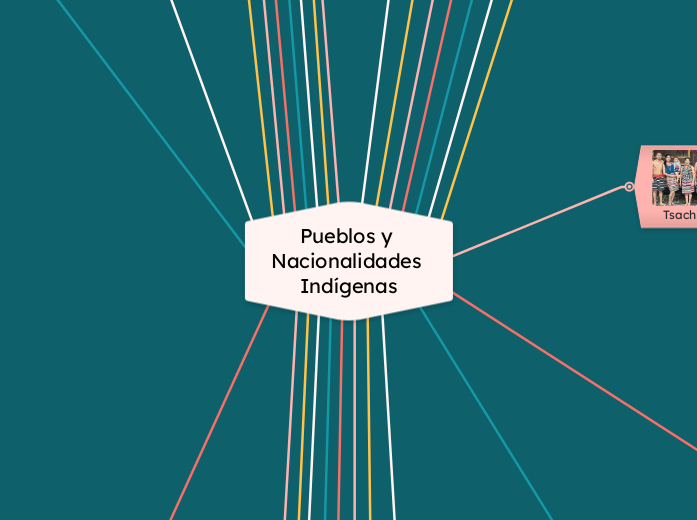 Pueblos y Nacionalidades Indígenas - Mapa Mental