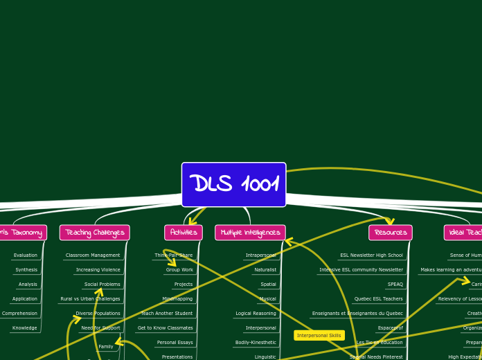 DLS 1001 - Mind Map