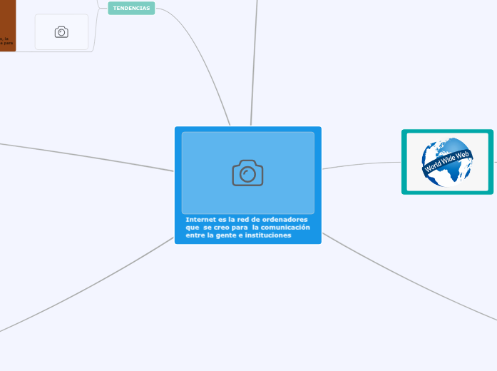Internet es la red de ordenadores que  se creo para  la comunicación entre la gente e instituciones
