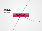 ORGANISATION BEHAVIOUR - Mind Map