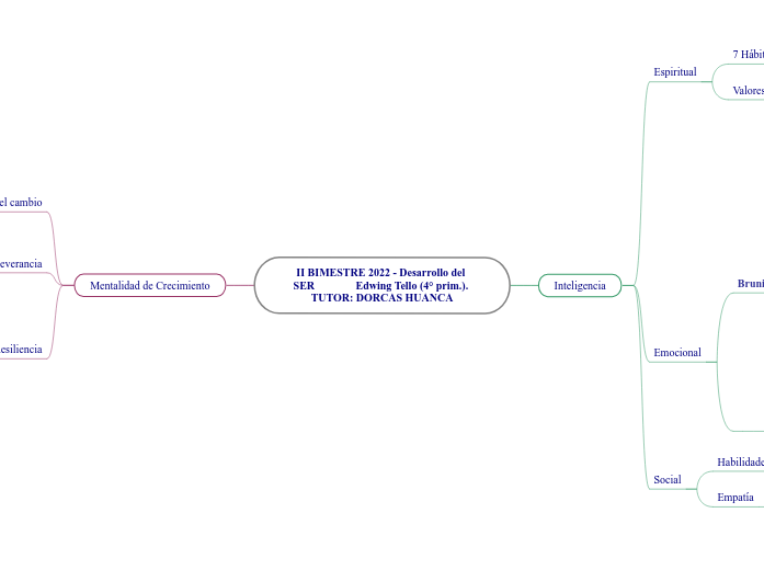 Mapa mental - Edwing 2 - Mind Map