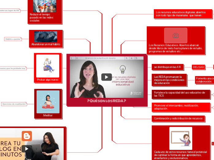 ?Qué son los REDA ? - Mind Map