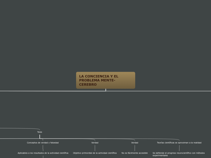 LA CONCIENCIA Y EL PROBLEMA MENTE-CEREB...- Mapa Mental