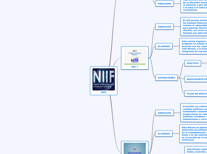 NIIF - Mapa Mental