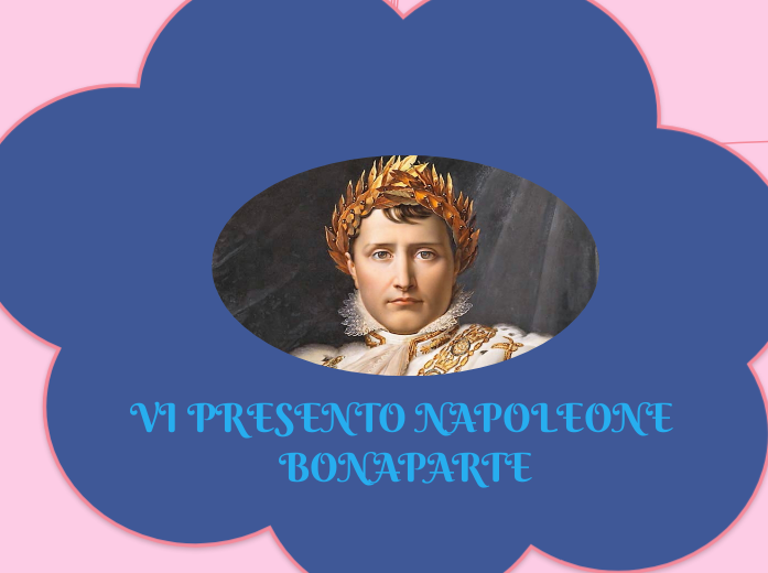 VI PRESENTO NAPOLEONE BONAPARTE - Mappa Mentale
