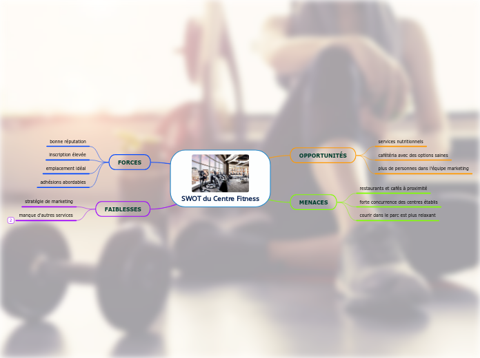 SWOT du Centre Fitness 