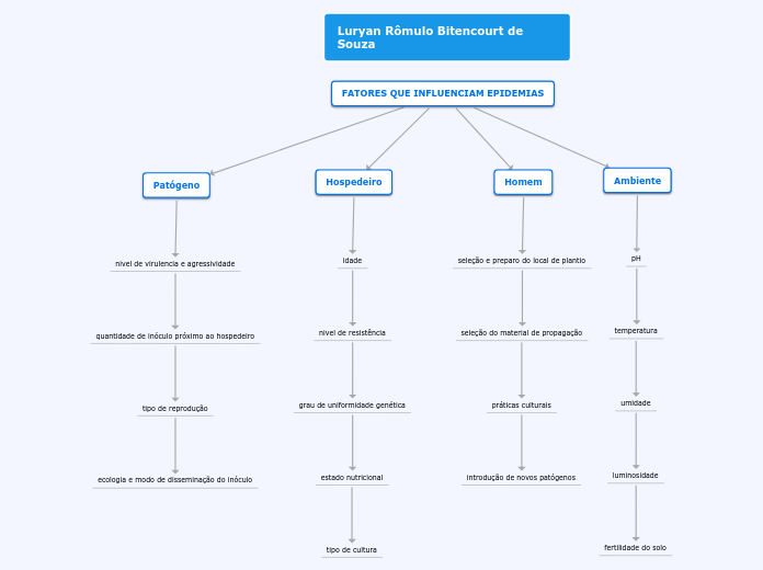 Luryan Rômulo Bitencourt de Souza - Mapa Mental