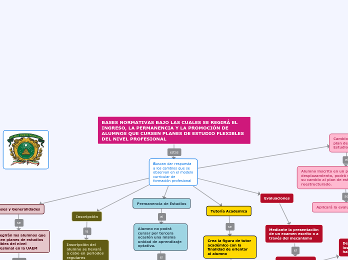BASES NORMATIVAS BAJO LAS CUALES SE REG...- Mapa Mental