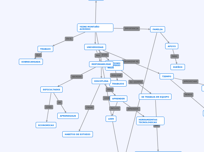 EL MAPA DE MI VIDA - Mind Map