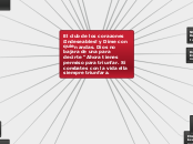 El club de los corazones ¡Indeseables! ...- Mapa Mental