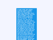 In your novel, your author included specif...- Mind Map
