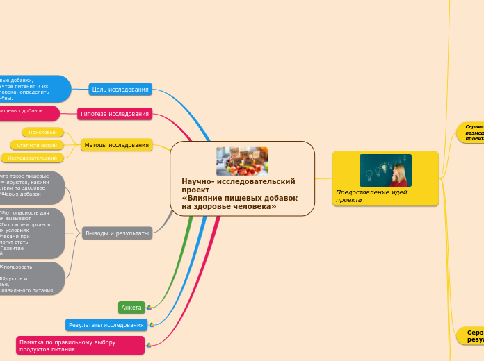 Научно- исследовательский проект...- Мыслительная карта