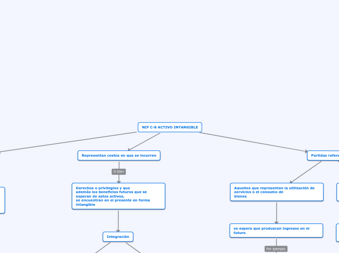 NIF C-8 ACTIVO INTANGIBLE - Mapa Mental
