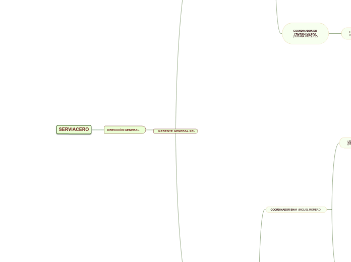 GERENTE GENERAL SEL - Mapa Mental
