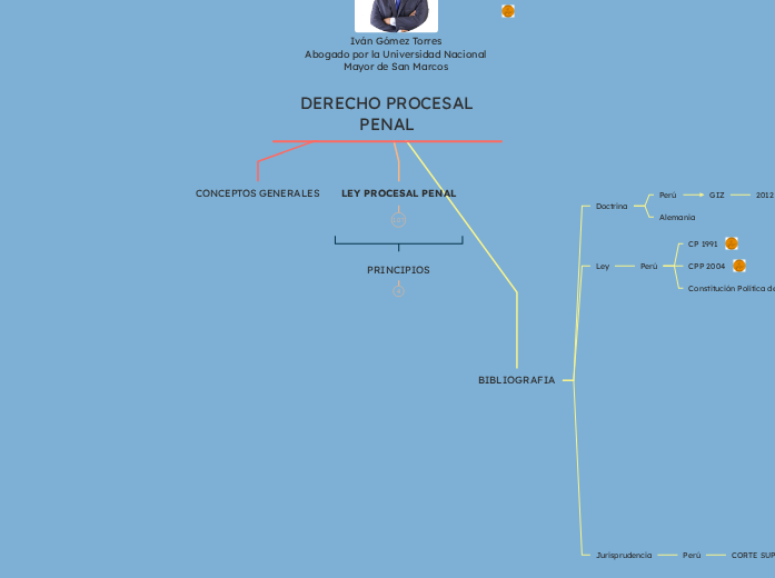 DERECHO PROCESAL PENAL - Mapa Mental