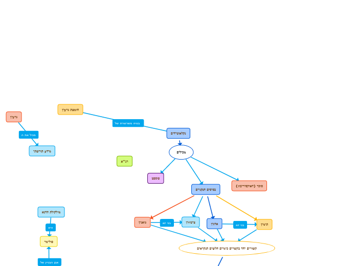 נקלאוטידים - Mind Map