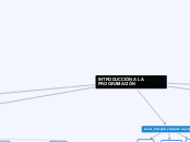INTRODUCCIÓN A LA PROGRAMACIÓN - Mapa Mental