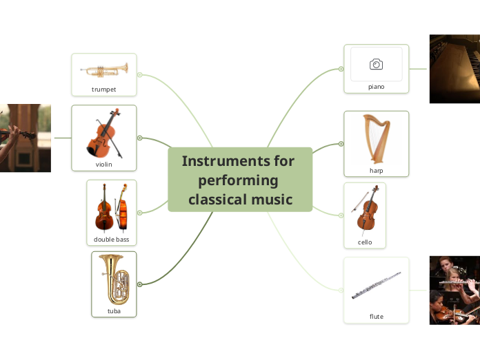 Instruments for performing classical music 