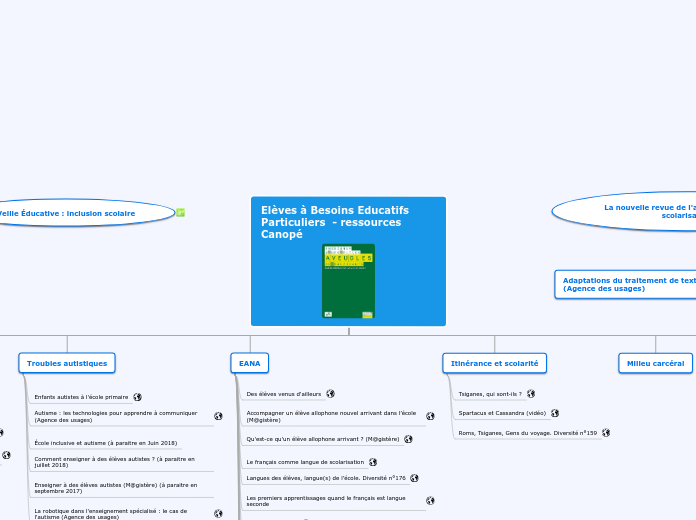 Elèves à Besoins Educatifs Particulie...- Carte Mentale