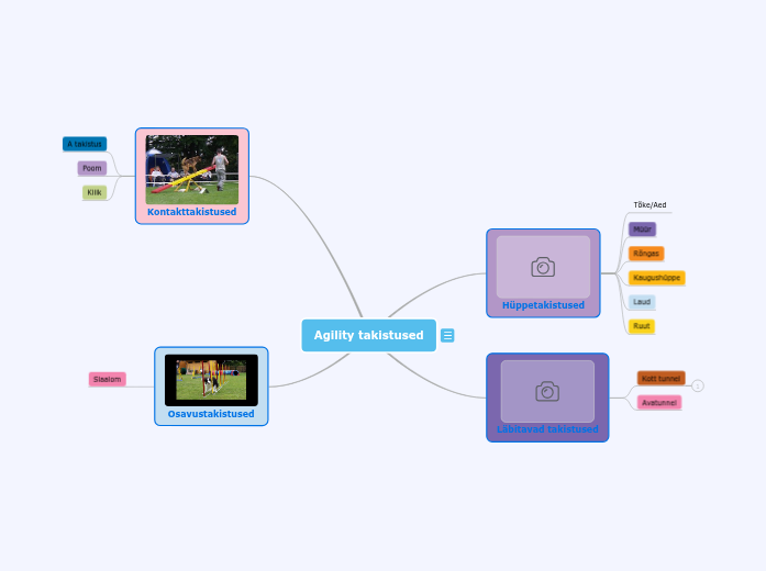 Agility takistused - Mind Map