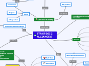 STRATEGIC ALLIANCES - Mind Map
