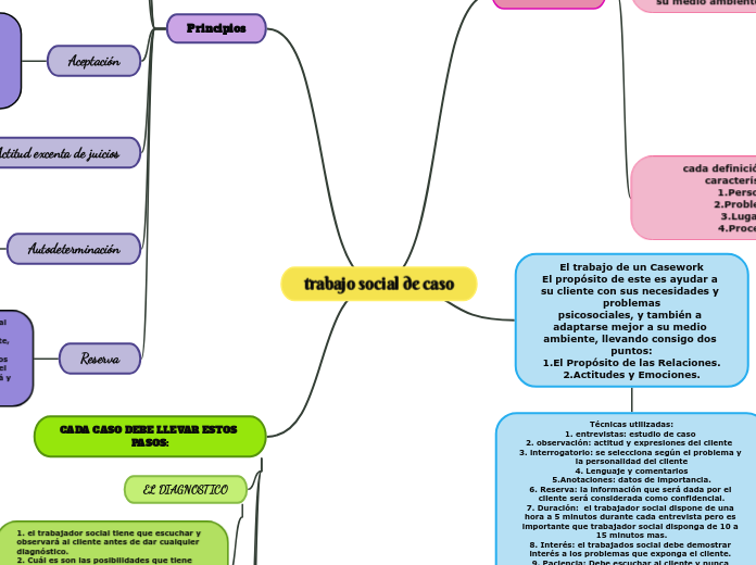 trabajo social de caso