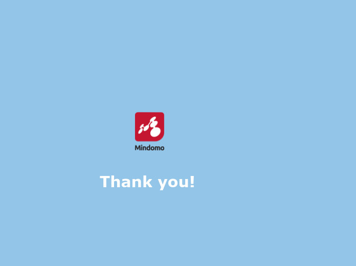 Thank you! - Mind Map