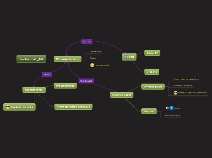 buducnost_96 - Mind Map