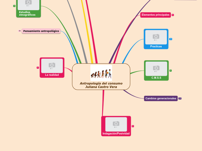 Antropología del consumo
Juliana Castro...- Mapa Mental