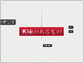 興味のあるもの - マインドマップ