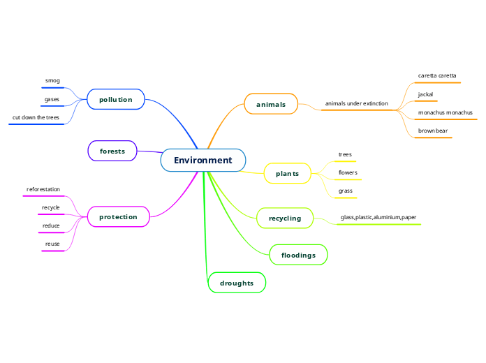 Environment - Mind Map