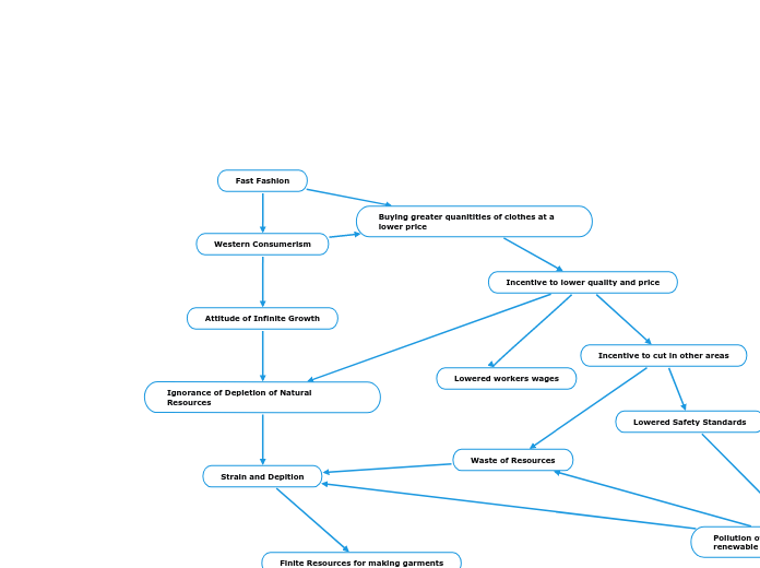 Fast Fashion - Mind Map