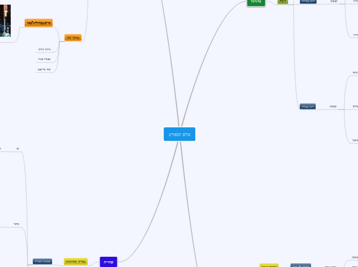 עולם הספורט - Mind Map