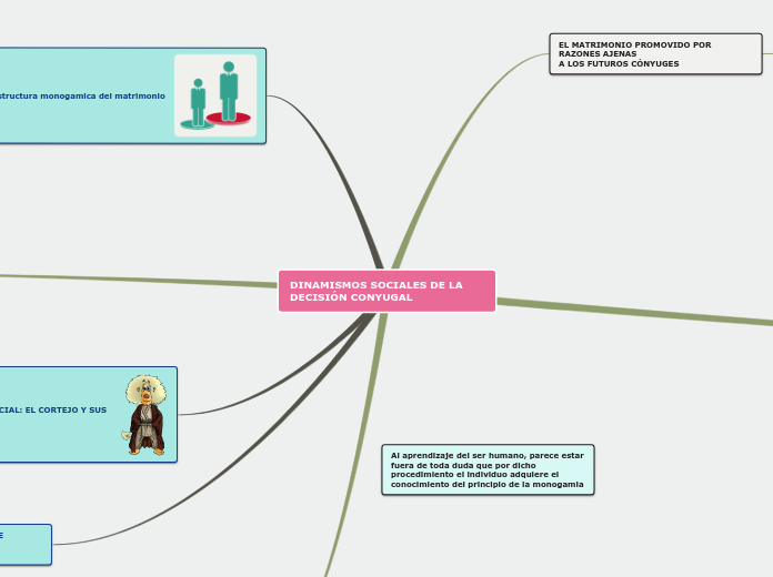 DINAMISMOS SOCIALES DE LA DECISIÓN CONY...- Mapa Mental