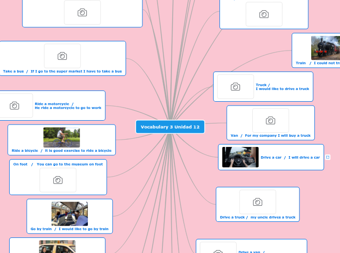 Vocabulary Unidad 12