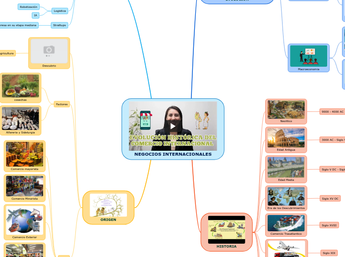 NEGOCIOS INTERNACIONALES - Mapa Mental