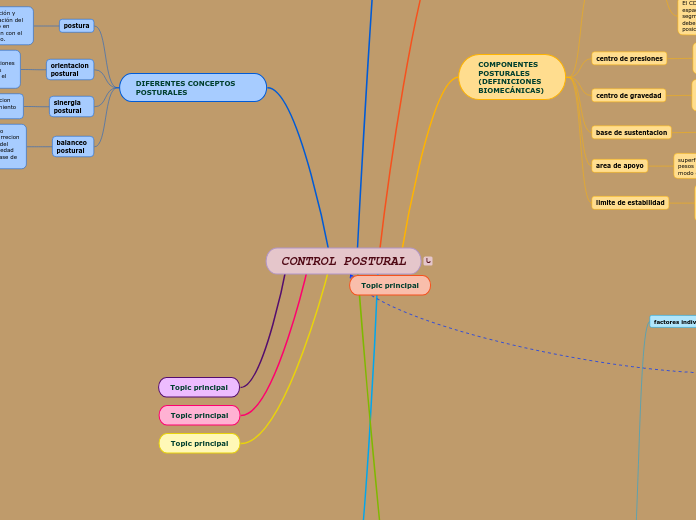 CONTROL POSTURAL