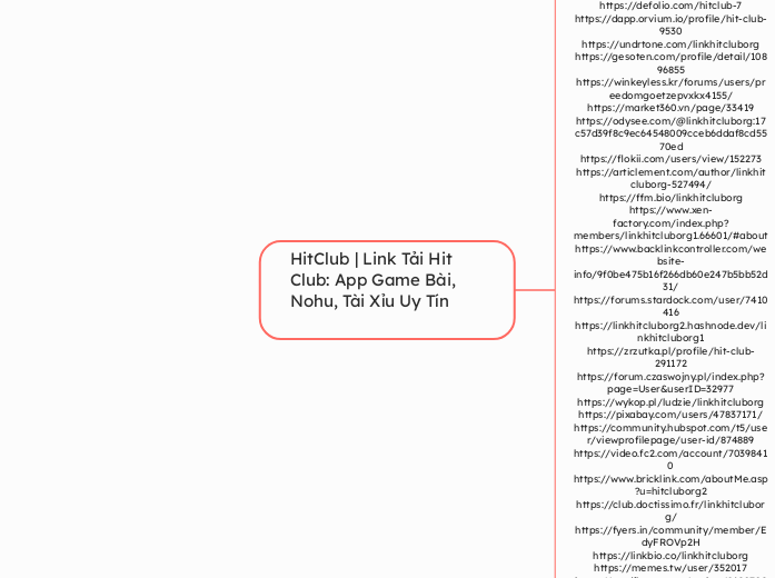 HitClub | Link Tải Hit Club: App Game Bài, ...- Mindmap