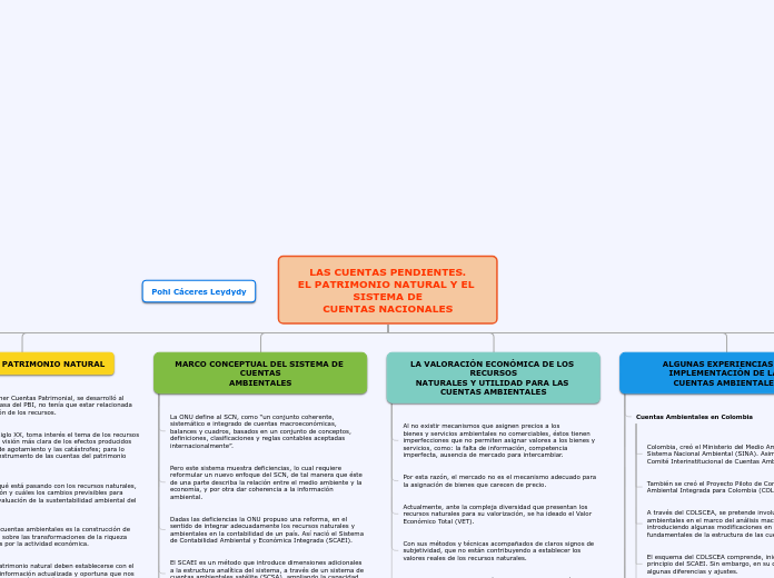 LAS CUENTAS PENDIENTES.
EL PATRIMONIO N...- Mapa Mental