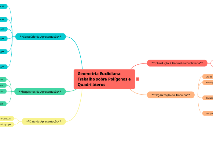 ### Geometria Euclidiana: Trabalho sobre Polígonos e Quadriláteros