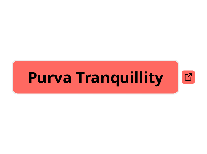 Purva Tranquillity - Mind Map