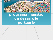 programa maestro de desarrollo portuario 