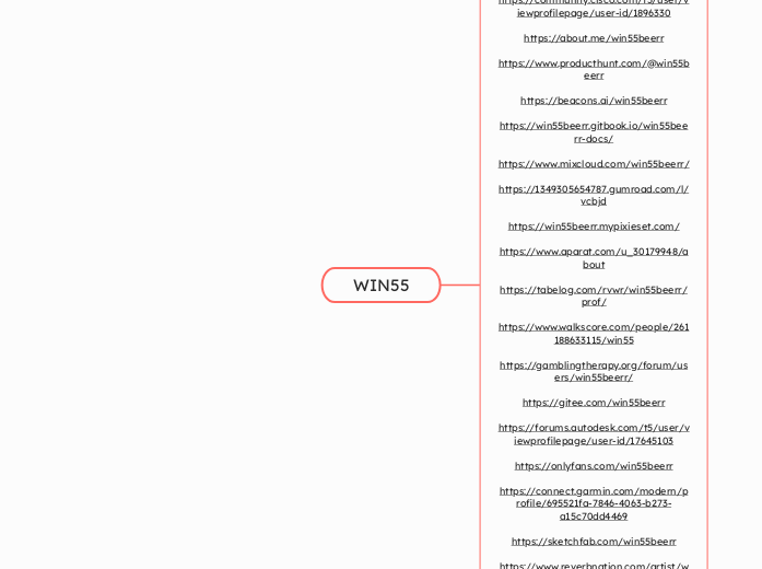 WIN55 - Mindmap