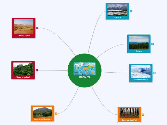 BIOMES - Mind Map